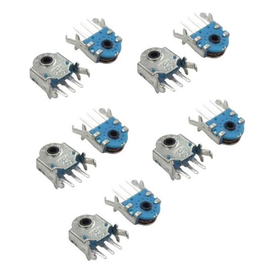10pcs Mouse Wheel Encoder, Spec: Blue Core 7mm