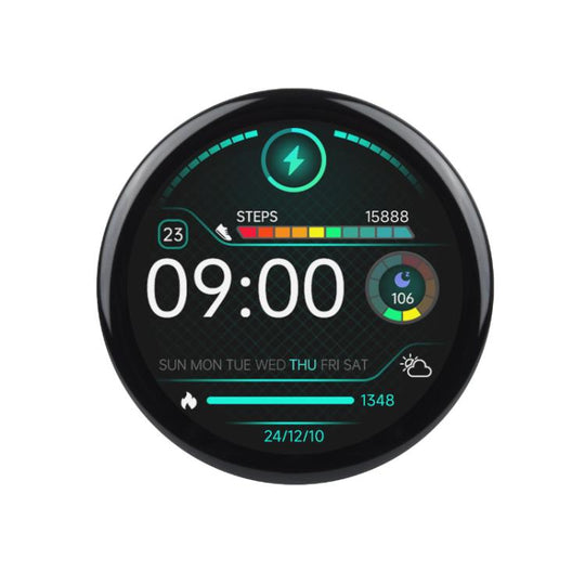 WAVESHARE RP2350 High-Performance Microcontroller Development Board Features 1.46-Inch Round Touchscreen Display(With Cover Glass)