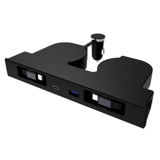 Car Central Charging Docking Station For Tesla 2025+ Model Y Juniper / 2024+ Model 3 Highland(8 Pin+Type-C)