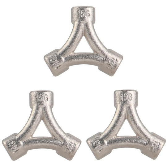3pcs Bicycle Spoke Wrench Wire Adjustment Tool(Silver)