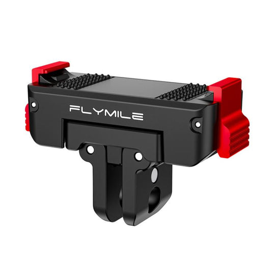 For DJI Osmo 360 / Action 3 / 4 / 5 Pro Flymile Magnetic Quick-Release Adapter Base(Plastic)
