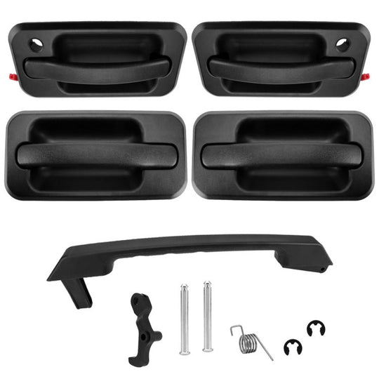 For Hummer H2 Car Exterior Door Handles Front And Rear Four Doors + Tailgate Handle Set 15104792/10360326(CP-2642)