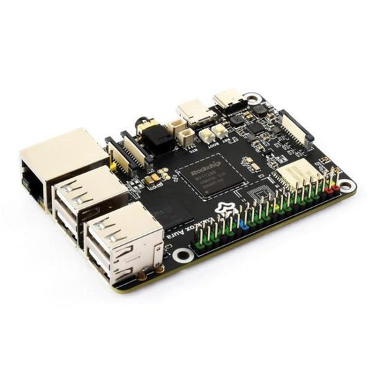 Luckfox Aura High-Performance Linux Development Board Rockchip RV1126B Quad-Core 1.6GHz Processor, Spec: RAM 4GB No eMMC