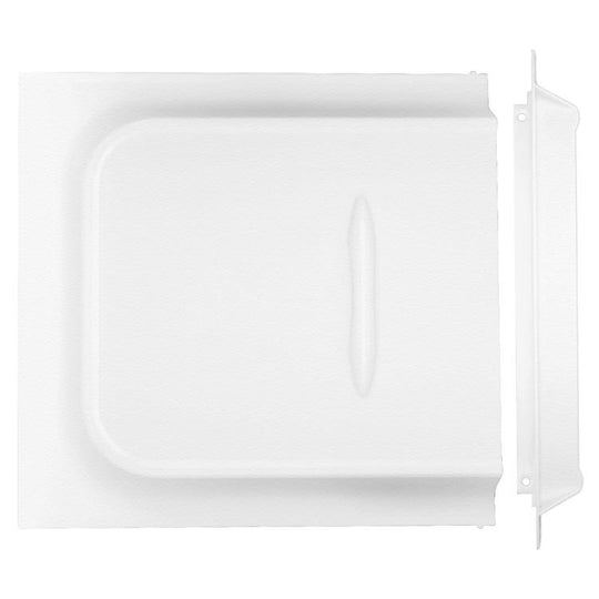 RV Door Lock UV-resistant Panel Protection Cover Kit, Color: White