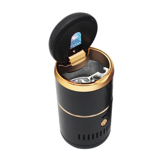 Car Ashtray Indoor Office Vacuum Cleaner(Gold)