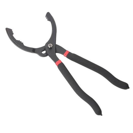10-inch Clamp-Style Oil Filter Wrench 3-Position Adjustable Tool for Automotive Oil Filter Removal and Installation