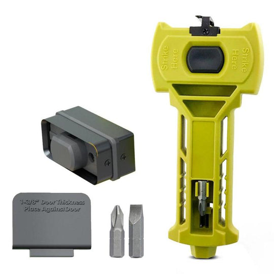 Door Lock Latch Mortise Installation Chisel Tools(Green)