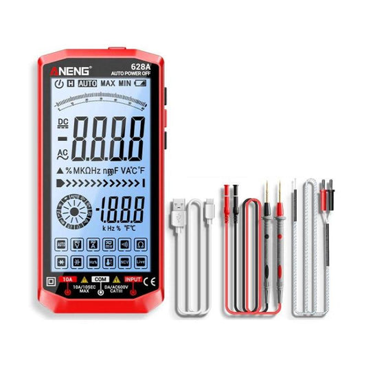 ANENG Fully Automatic Intelligent Digital Multimeter For Electrical Engineering(Red)