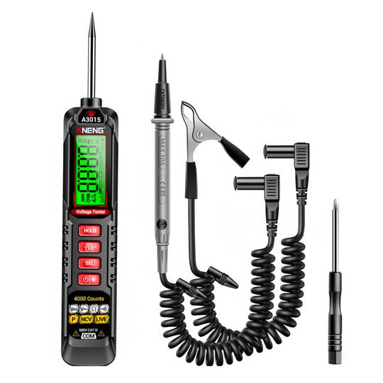 ANENG Digital Intelligent Car Repair Pen Multimeter, Model: A3015 Battery