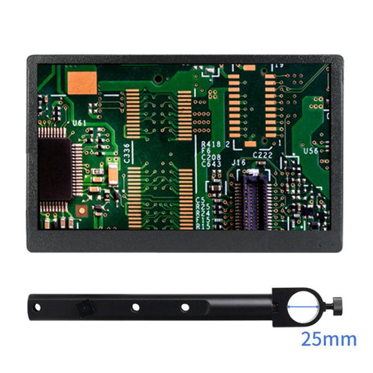 13.3 Inch with 25mm Mounting Bar Industrial Grade IPS Microscope Monitor, US Plug