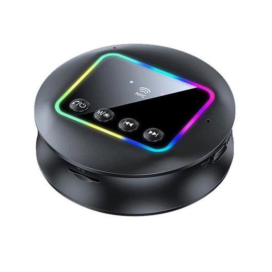 GT77 NFC Bluetooth Receiver & Transmitter With Ambient Light Car Audio Amplifier & Audio Converter