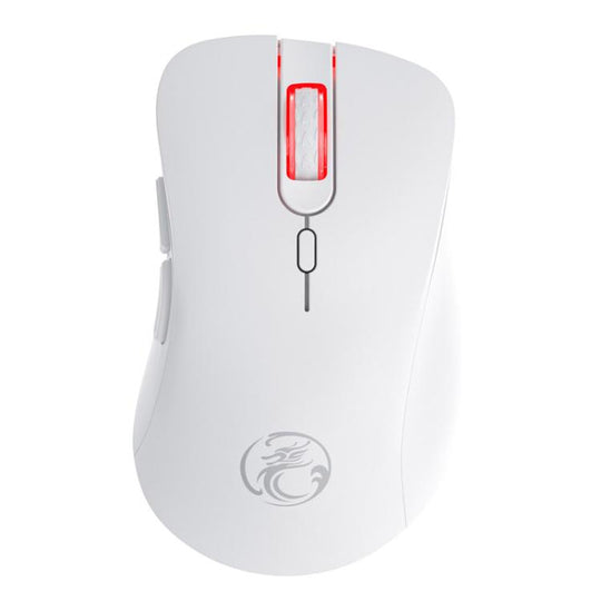 iMICE E-2310 Office Home Use 6-Button 2.4 GHz Wireless Gaming Mouse(White)
