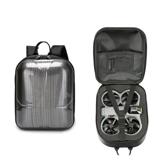 For DJI Avata 360 Drone Hard Shell Backpack Waterproof Carrying Case(Black)