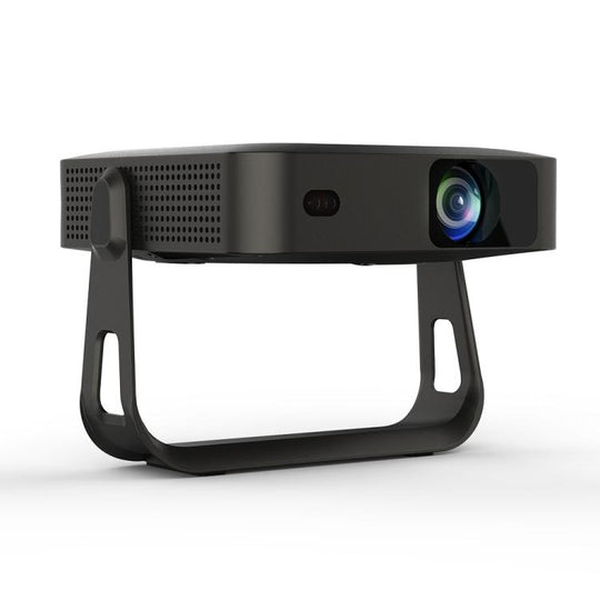 R6 Portable Ultra-Thin Projector HD 1080P Auto-Focus Mini Home Projector EU Plug