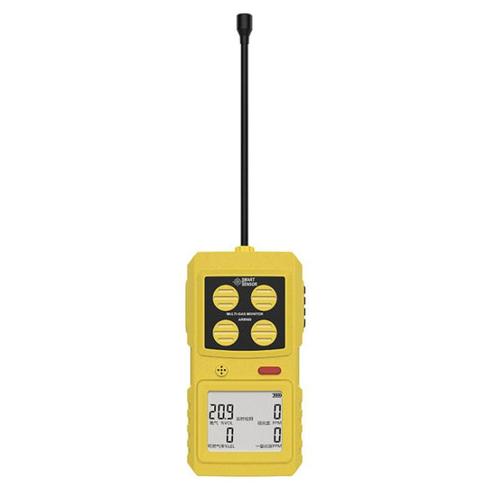 SMART SENSOR 4 In 1 Oxygen/Hydrogen Sulfide/Carbon Monoxide Gas Detector(AR8900 English)