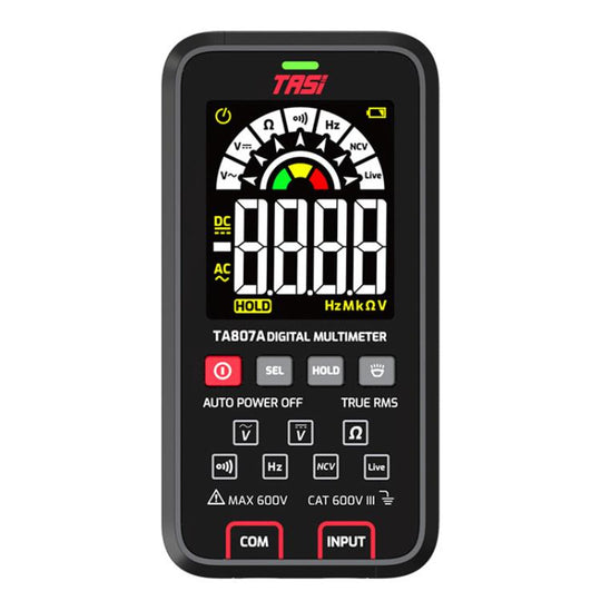 TASI TA807A Digital Fully Automatic Smart Burn-Proof Multifunction Large-Screen Multimeter Voltage Resistance Frequency Tester