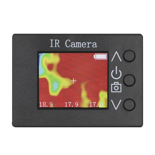 MLX90640 1.8-Inch LCD Digital Infrared Thermal Imager DIY Inspection Tool(Black)