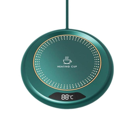 Smart Automatic Heating Cup Mat USB Mug Warmer(Green)