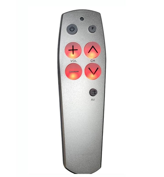 7-Key Universal Learning Remote Control For Seniors Large Buttons Easy To Use IR Remote For TV/STB/DVD/DVB/HiFi Backlit Edition