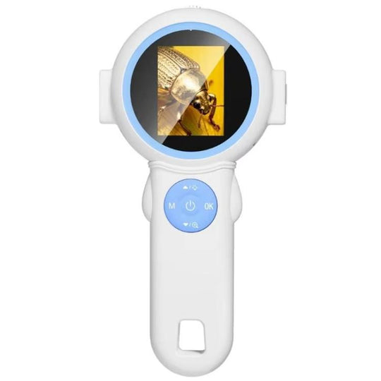HM020J HD Digital Kids Handheld Microscope(Blue)