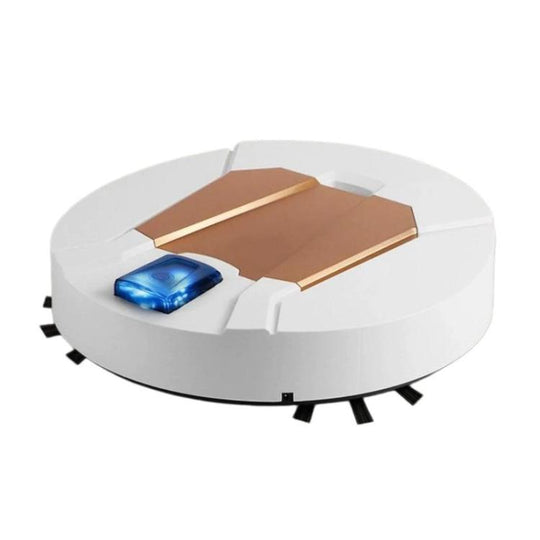 Mini Rechargeable Household Sweeping Robot Smart Vacuum Cleaner Cleaning Machine, Spec: White