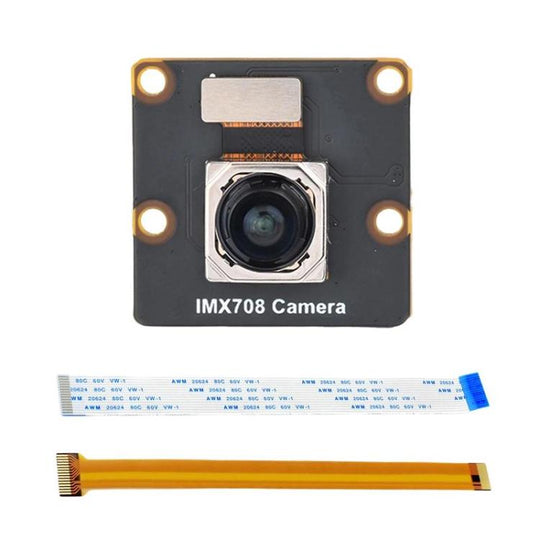 Waveshare 34276 IMX708 12MP High Resolution Autofocus Camera,  Compatible With Raspberry Pi Series Boards