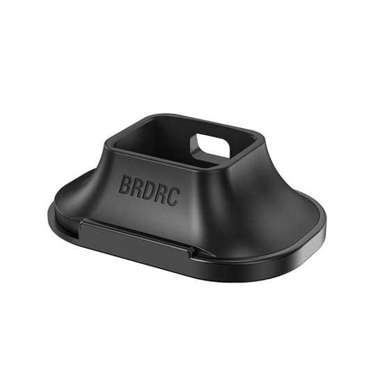 For DJI Osmo Pocket 4 / 3 BRDRC Car Desktop Silicone Mount(Black)