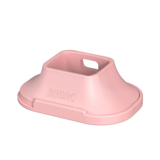 For DJI Osmo Pocket 4 / 3 BRDRC Car Desktop Silicone Mount(Pink)
