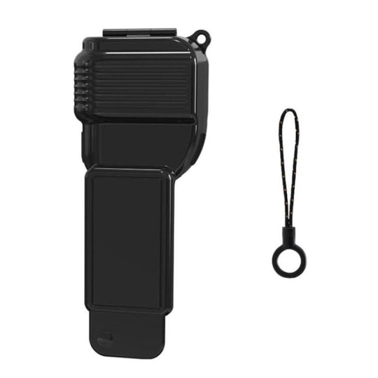 For DJI Osmo Pocket 4 BRDRC Display Lens Cover Gimbal Protective Case(Black)
