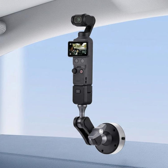 For DJI Osmo Pocket 4 / 3 Flymile Automotive Camera Electric Vacuum Cup Mount, Model: ZZ10760