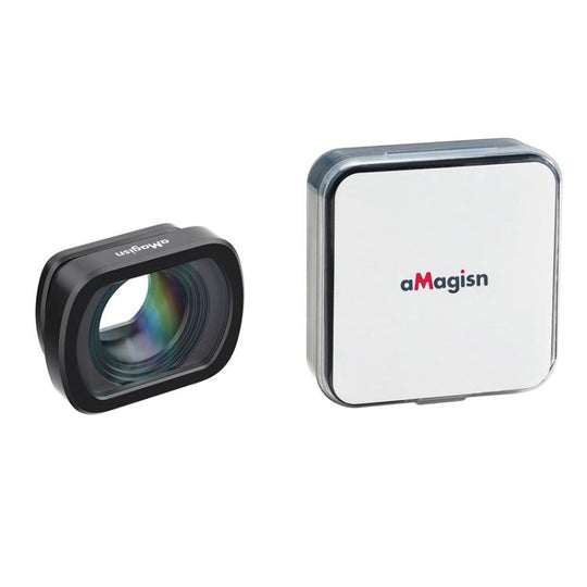 aMagisn Macro Lens 10X For DJI Osmo Pocket 4/3 Magnetic Optical Glass Lens Filter with Aluminum Alloy Frame