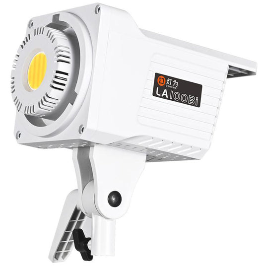 DENGWEI LA100Bi 100W LED Video Light COB Continuous Output Lighting For Live Streaming, 2700K-6500K Bi-Color Studio Light EU Plug