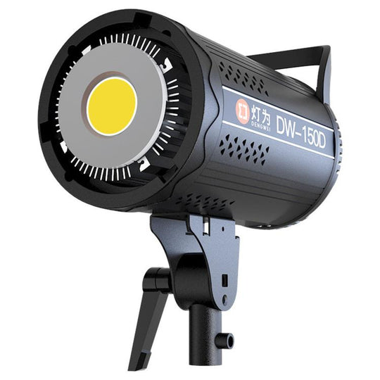 DENGWEI DW150D 150W COB LED Video Light Daylight Balanced Continuous Output Studio Lamp EU Plug