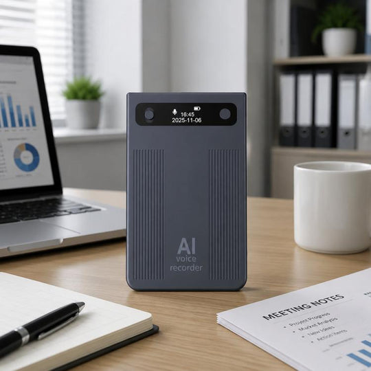 T8 Smart AI Voice Recorder For Office Meetings, Magnetic Portable Audio Recorder, Spec: 32GB
