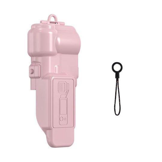 For DJI Osmo Pocket 4 BRDRC Lens Case Screen Protector(Pink)