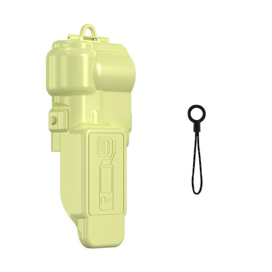 For DJI Osmo Pocket 4 BRDRC Lens Case Screen Protector(Yellow)
