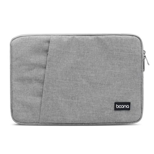 Baona BN-Z002 Laptop Case Waterproof Notebook Protective Bag Slim Computer Pouch, Spec: 15.6 inch Gray