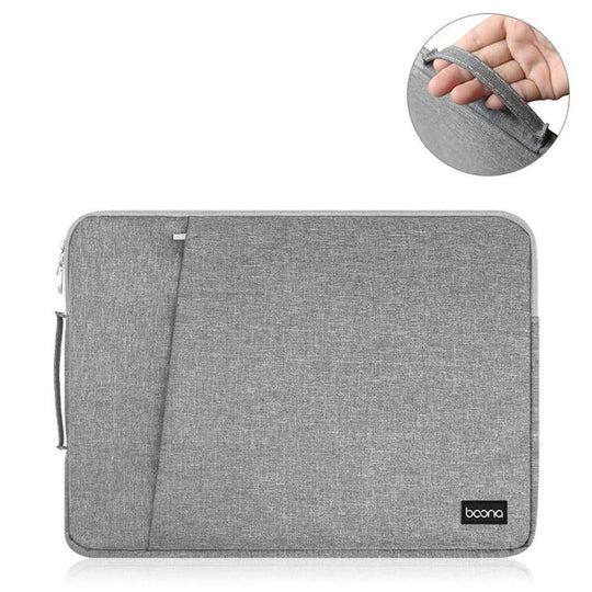 Baona BN-Z002 Laptop Case Waterproof Notebook Protective Bag Slim Computer Pouch, Spec: 13 inch Gray Handheld