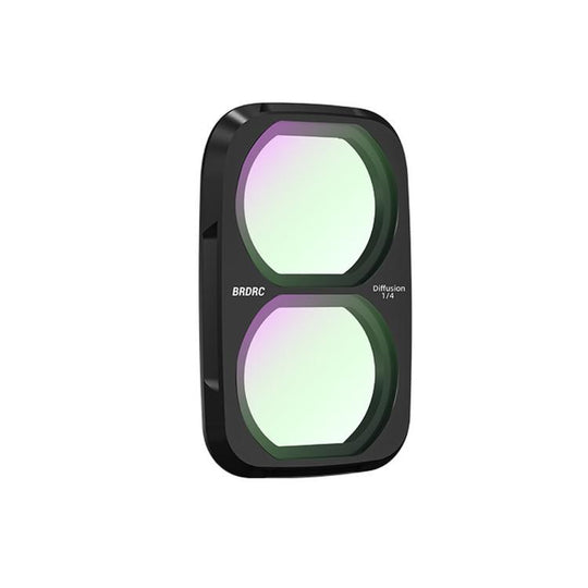 For DJI Osmo Pocket 4P BRDRC Filter Lens Protection Accessory, Specifications: Soft Black