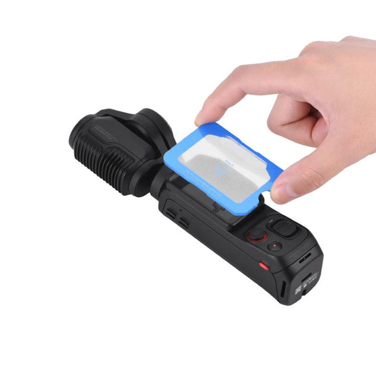 For Insta360 Luna Ultra BRDRC Jet Lens Protector AR Tempered Glass Screen Protector, Model: Screen Protector+Tool