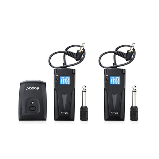 Godox RT16 Flash Trigger Studio Light Photography Light DSLR Camera Remote Control Wireless Sync Trigger, Spec: Transmitter+2 Receiver