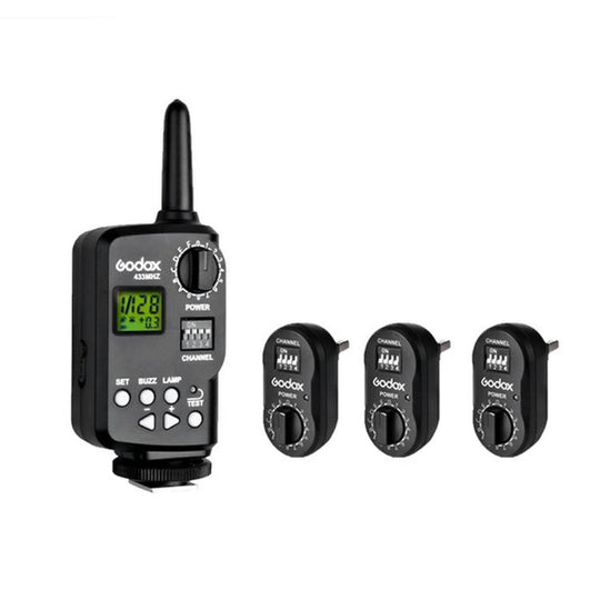 Godox FT16 Transmitter+3 Receiver Studio Light Camera Flash Trigger