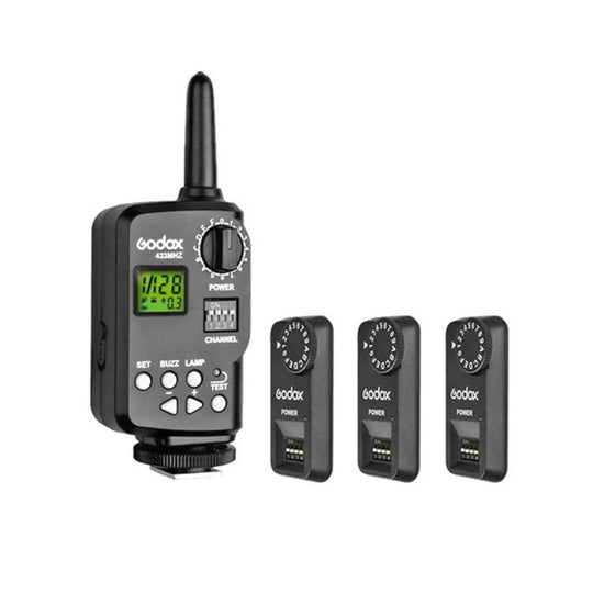 Godox FT16-S Transmitter+3 Receiver Studio Light Camera Flash Trigger