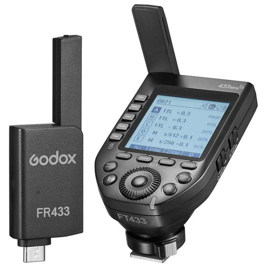 Godox FT433 S Sony Version 2-Piece Set High-Speed Trigger System DSLR Hot Shoe Flash Transmitter+Receiver