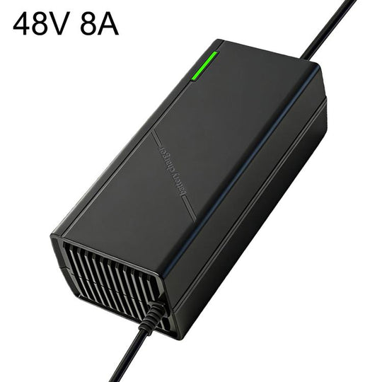 48V 8A Smart Lithium Battery Charger For E-Bike & Electric Scooter UK Plug