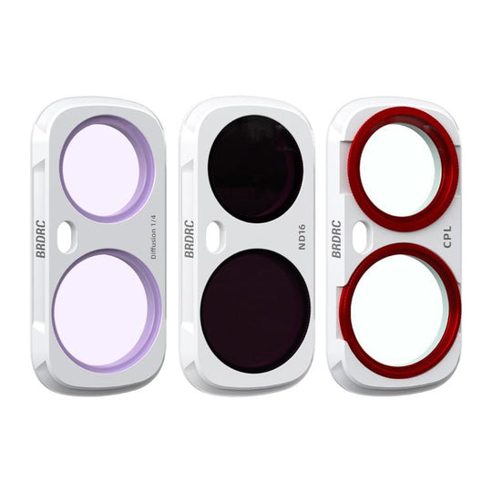 For Insta360 Luna Ultra BRDRC Magnetic Filter, Specification: CPL + ND16 + Black Soft Filter