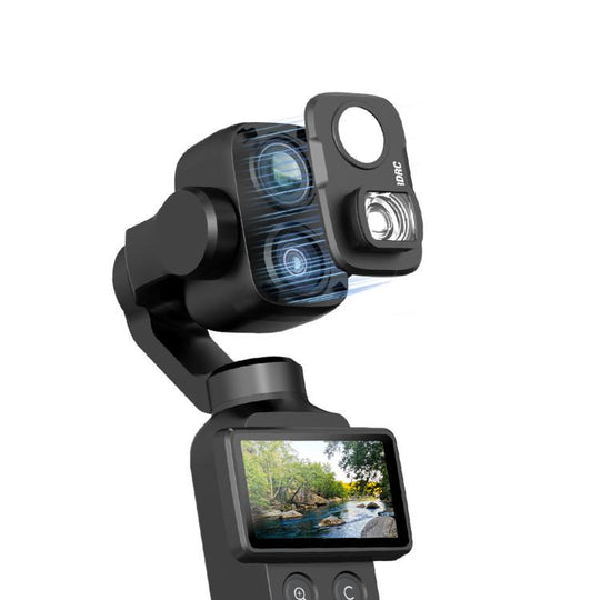 For DJI Osmo Pocket 4P BRDRC 108 Degree Extender External Filter(Black)