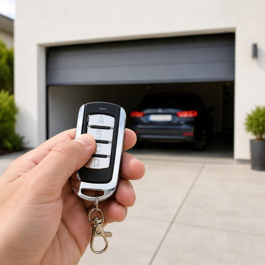 280-868MHz Auto Frequency Hopping Rolling Code & Fixed Code Copy Remote Control(Silver)