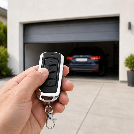 280-868MHz Auto Frequency Hopping Rolling Code & Fixed Code Copy Remote Control(Black)