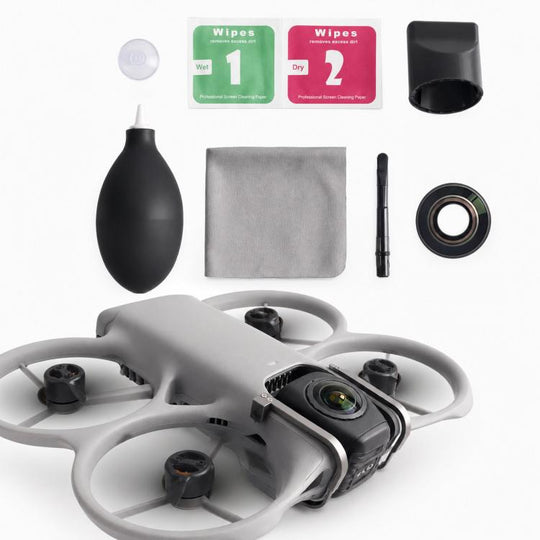 For DJI Avata 360 Replacement Lens Kit Optical Glass Camera Lens Cover Repair with Removal Wrench Tool 1 Set